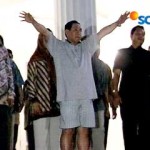 gus dur celana pendek istana